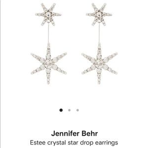 Jennifer Behr Estee Star Crystal Earrings